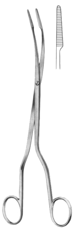Czerny Gall Stone Forceps SJ 24.5cm/9 3/4"