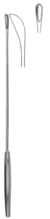 Luer-Koerte Gall Stone Scoops 4.2mm 32cm/12 1/2" Malleable