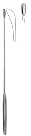 Luer-Koerte Gall Stone Scoops 5.5mm 32cm/12 1/2" Malleable