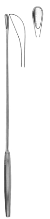 Luer-Koerte Gall Stone Scoops 6.7mm 32cm/12 1/2" Malleable