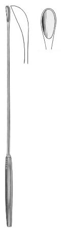Luer-Koerte Gall Stone Scoops 11mm 32cm/12 1/2"  Malleable