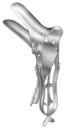 Seyffert Vaginal Speculas 100x17mm Small