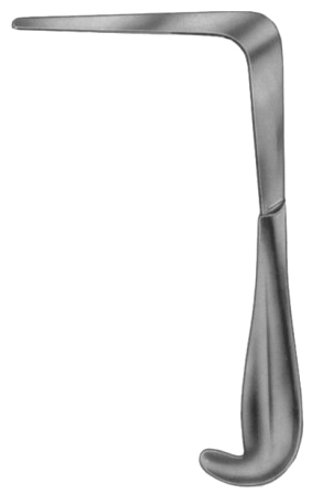 Mathieu Vaginal Retractor 100x11/21mm Fig # 1