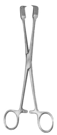 Czerny Tenaculum Forceps BJ 20.5cm/8 1/4"