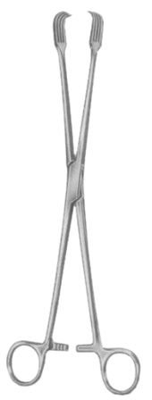 Czerny Tenaculum Forceps BJ 26cm/10 1/4"