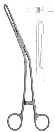 Bierer Ovum Fcps coarse thread 14mm, 24cm/9 1/2"