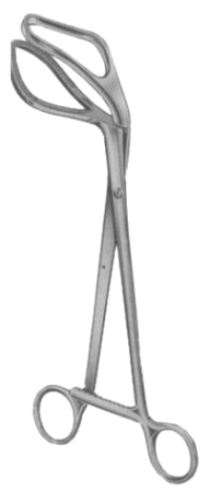 Somer Uterine Elevating Forceps SJ 23cm/9"