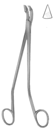 Schumacher Cervical Biopsy and Specimen Forceps BJ 24cm/9 1/2" Fig # 2