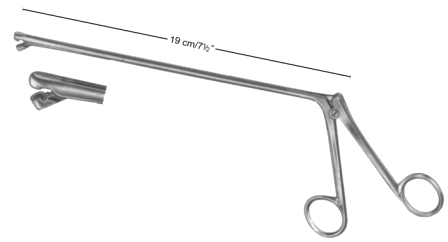 Berger Cervical Biopsy and Specimen Forceps 19cm/7 1/2" Shaft