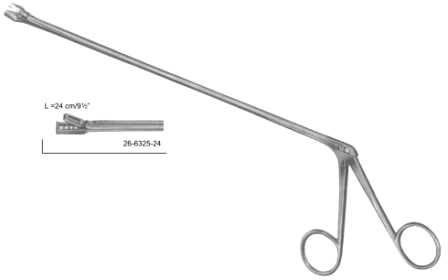Kevorkian Cervical Biopy and Specimen Forceps 24cm/9 1/2" Shaft