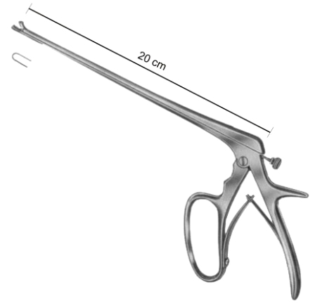 Baby-Tischler Cervical Biopy and Specimen Forceps 21cm/8 1/4" Shaft