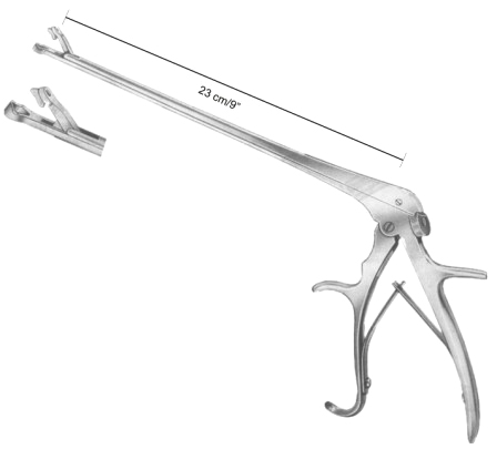 Burke Cervical Biopy and Specimen Forceps 23cm/9" Shaft