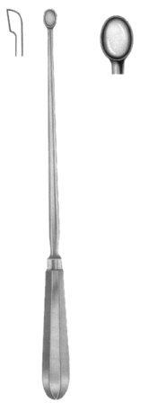 Schroeder Uterine Curettes 30cm/12" Fig # 3