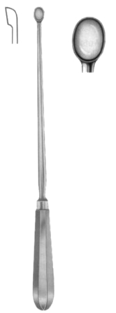 Simon Uterine Curettes 25cm/10" Fig # 1