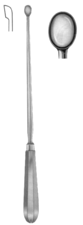 Simon Uterine Curettes 25cm/10" Fig # 3