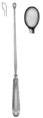 Simon Uterine Curettes 25cm/10" Fig # 6