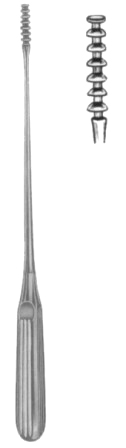 Milan Aspirating Curettes 7mm 28.5cm/11 1/4" Malleable