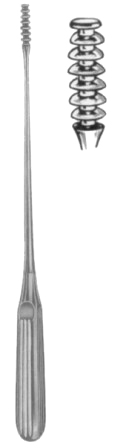 Milan Aspirating Curettes 9mm 28.5cm/11 1/4" Rigid