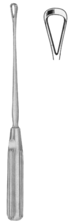 Sims Uterine Curettes Blunt    8.5mm 25cm/10" Fig # 2 Malleable