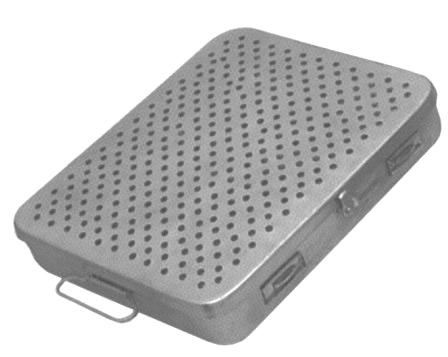 Instruments Box Perforated 300x150x40mm