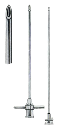 Trocars 11.5cm/4 1/2" 3mm