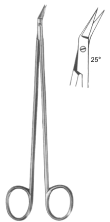 Baby-Hegemann Vascular Scissors 25