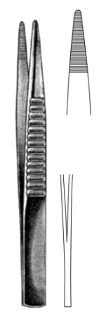 Treves Dressing Fcps (English patt.) B/E 18cm