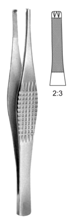 Ramsay Tissue Fcps 2x3T, 18cm
