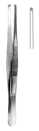 Tissue Fcps 1x2T Narrow 11.5cm