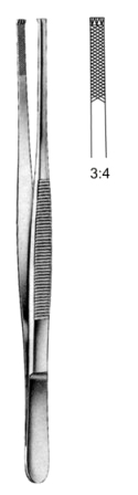 Stille Barraya Tissue Fcps 3x4T, 18cm