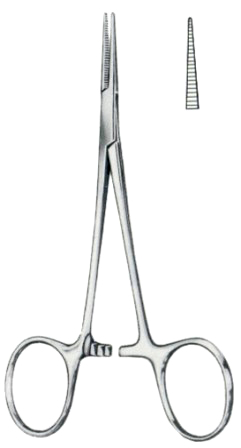 Micro-Mosquito Hemostatic Forceps BJ Straight 12cm/4 3/4"