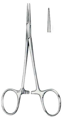 Micro-Mosquito Hemostatic Forceps BJ Straight 1:2 10cm/4"