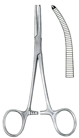 Crile-Rankin Hemostatic Forceps BJ Curved 1:2 16cm/6 1/4"