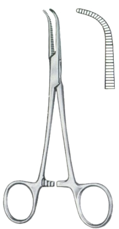 Coller-Crile Hemostaic Forceps 16cm/6 1/4"