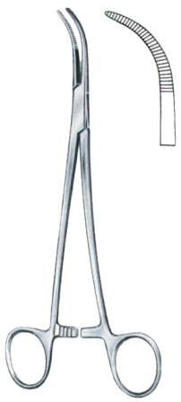 Overholt-Slim Ligature Forceps BJ 21cm/8 1/4"