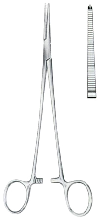 Heiss Ligature Forceps BJ Straight 1:2 20cm/8"