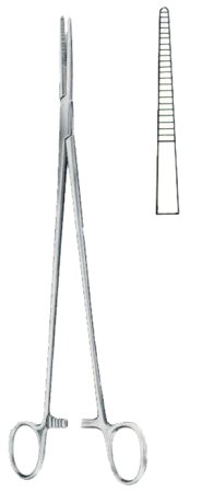 Toennis Dissecting Forceps BJ Straight 26cm/10 1/4"