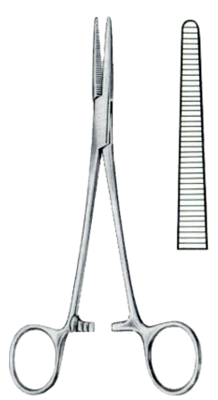 Spencer-Wells Artery Forceps BJ Straight 18cm/7"