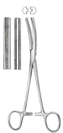 Fergusson Heamorrhoidal Clamps BJ Straight 16cm/6 1/4"