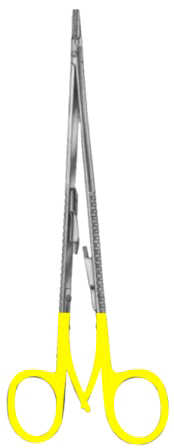 Diethrich Micro Needle Holders Straight 23cm/9"  TC GOLD