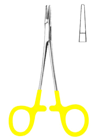 Halsey Needle Holders BJ 13cm/5" Smooth  TC GOLD