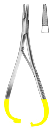 Mathieu Needle Holders BJ 17cm/6 3/4" TC GOLD