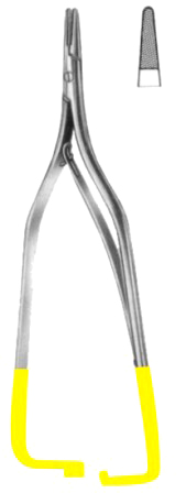 Arruga Needle Holders SJ Straight 16cm/6 1/4"  TC GOLD