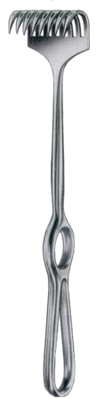 Koerte Retractors Sharp 8 Prongs 26x40mm 24cm/9 1/2" Vertical Handle