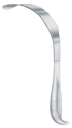 Leriche Abdominal Spatulas 45mm 25.5cm/10"