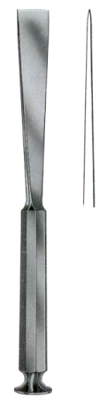 Tessier Osteotome for Maxillofacial Surgery Straight 10mm 20.5cm/8"
