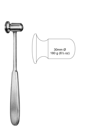 Doyen Bone Mallet dia 30mm, 180g, 21cm