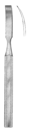 Hoke Bone Chisels Curved 5mm 14cm/5 1/2"
