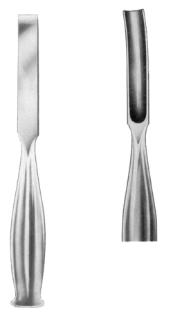 Smith-Ptersen Gouges Curved 06mm 20cm/8"