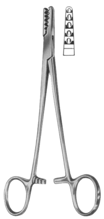 Martin Bone Holding Forceps BJ 19cm/7 1/2"